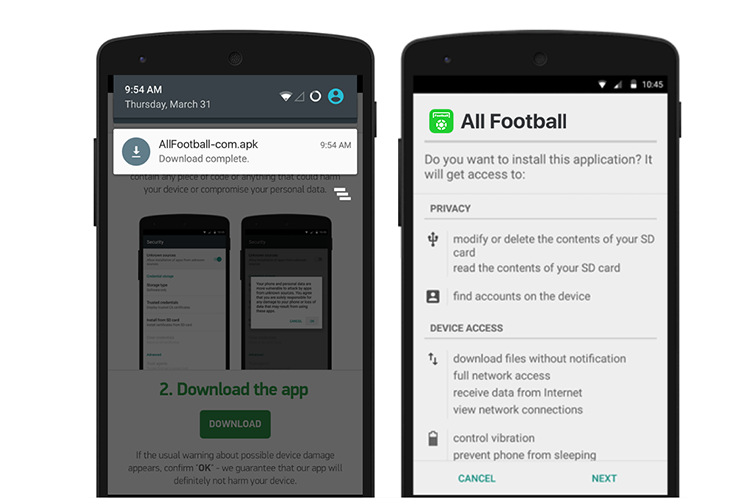 Cosas de Fútbol for Android - Free App Download